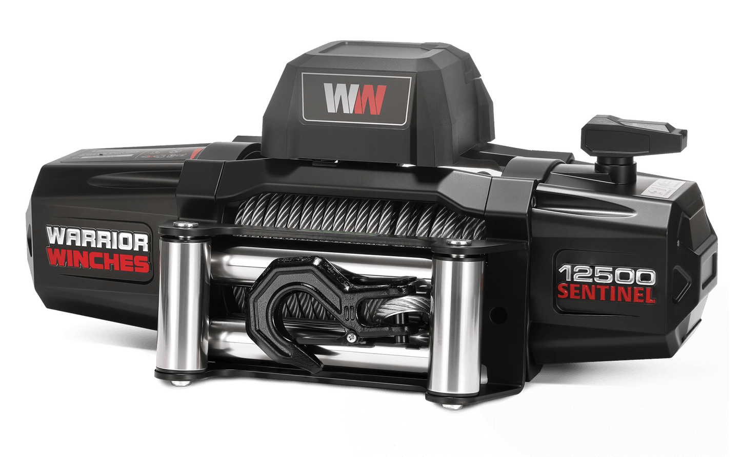 Sentinel 12,500lb Electric Winch - 12v Steel Rope