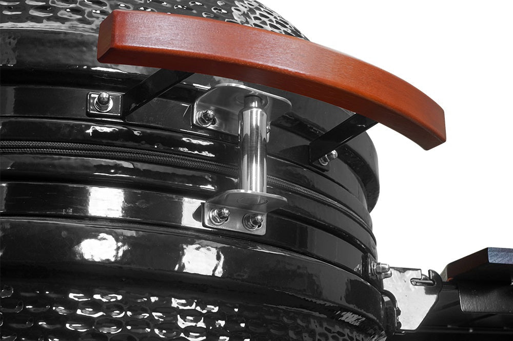 Kalamera 24” Ultimate Outdoor Ceramic Grill Kamado with Cart and Side-wings