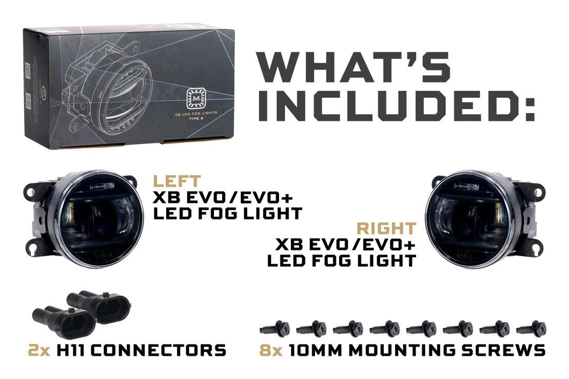 Morimoto Ford Ranger (05-07) XB Evo/Evo+ Fog Lights