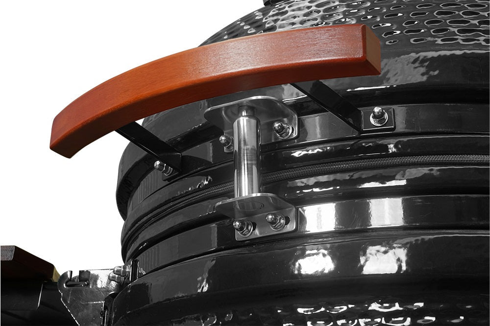 Kalamera 24” Ultimate Outdoor Ceramic Grill Kamado with Cart and Side-wings