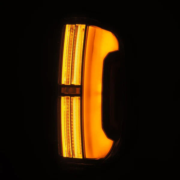 AlphaRex 14-21 Toyota Tundra NOVA-Series Prismatic LED Tail Lights Alpha-Black
