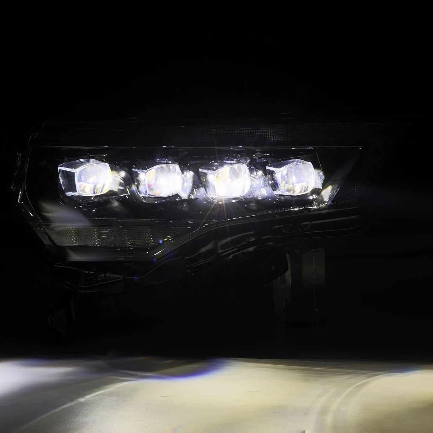 AlphaRex 14-24 Toyota 4Runner MK II NOVA-Series LED Projector Headlights Alpha-Black