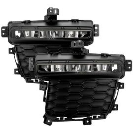 Spyder 22-24 Jeep Grand Cherokee (3-Row) OEM LED Fog Lights w/Switch - Clear (FL-JGC22-3R-LED-C)