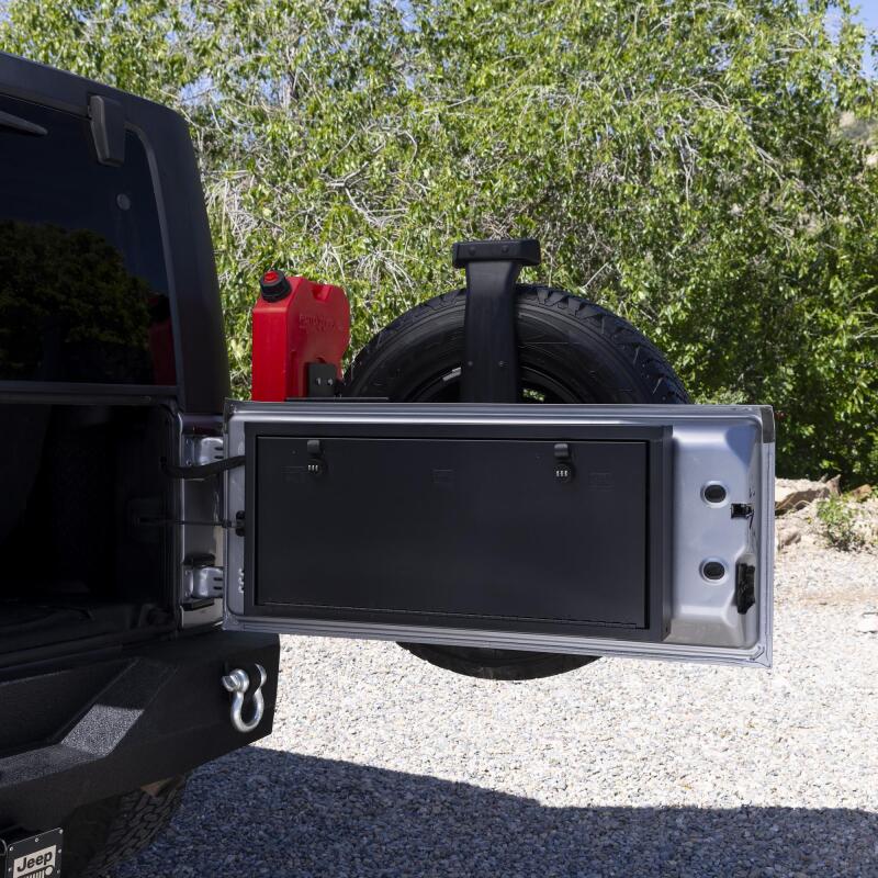 Tuffy Jeep Wrangler Tailgate Lockbox W/Combo Lock