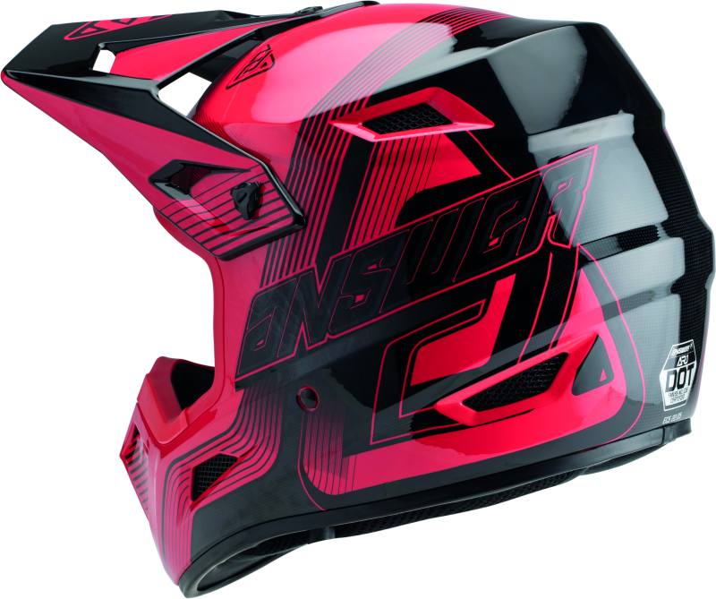 Answer AR1 Vendetta Helmet Red/Black - XS