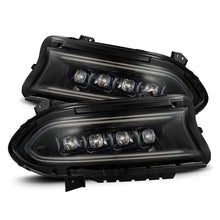 Load image into Gallery viewer, AlphaRex 15-23 Dodge Charger NOVA-Series LED Projector Headlights Alpha-Black