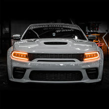 Load image into Gallery viewer, AlphaRex 15-23 Dodge Charger NOVA-Series LED Projector Headlights Alpha-Black