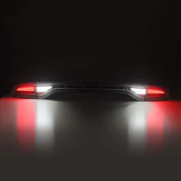 AlphaRex 15-23 Dodge Charger NOVA-Series Prismatic LED Tail Lights Black