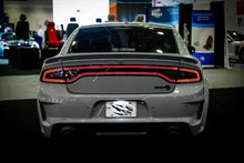 Load image into Gallery viewer, AlphaRex 15-23 Dodge Charger NOVA-Series Prismatic LED Tail Lights Black