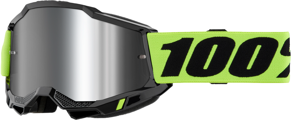 100 Percent Accuri 2 Goggle Neon Yellow Mirror Lens