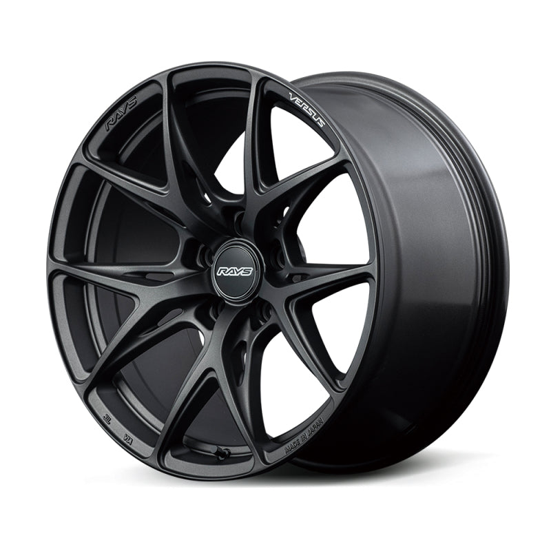 Versus VV21S 18X9.5 +38 5x120 Matte Super Dark Gunmetal