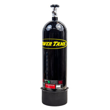 Load image into Gallery viewer, Power Tank 15 lb CO2 Spare Bottle - Classic black color tank equipped with a Sherwood valve for reliable performance.