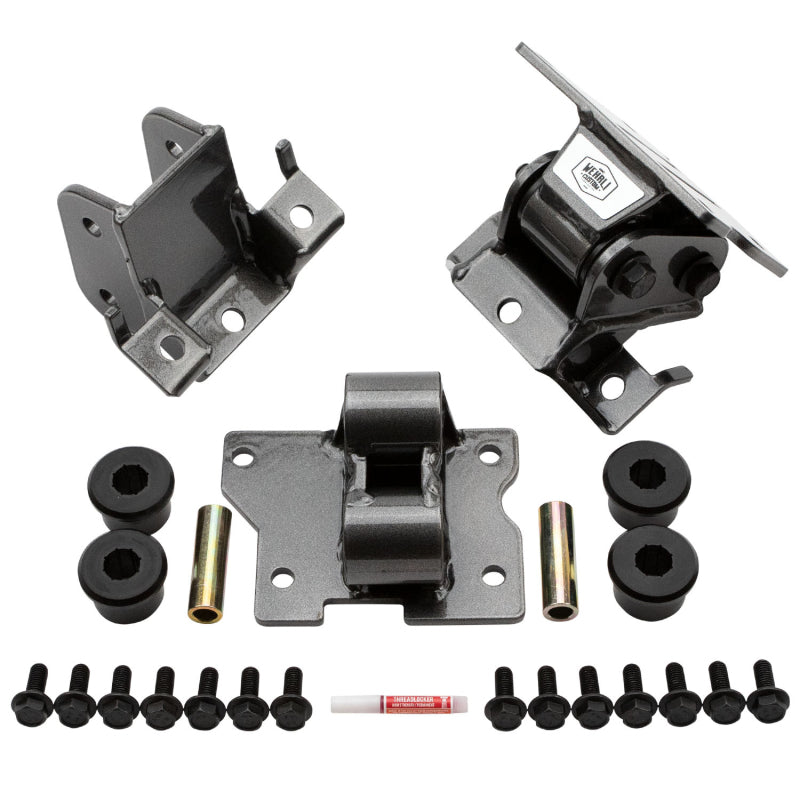 Wehrli 01-10 GM Duramax LB7/LLY/LBZ/LMM Heavy Duty Engine Mount - Chevy Orange