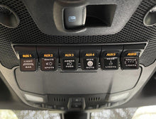 Load image into Gallery viewer, Printed Series Auxiliary Switch Labels (Upfitter) - 2017-2020 F-150 Raptor, 2017-2022 F-250 / F-350 Super Duty / 2024+ Grenadier