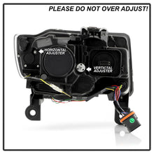 Load image into Gallery viewer, Spyder 14-21 Jeep Grand Cherokee High-Power LED Headlights - Black (PRO-YD-JGC14HIDAP-SBGR-BK)