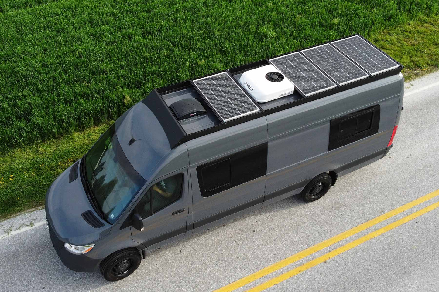 Sprinter Drop Down Solar Panel Brackets (Set of 4)