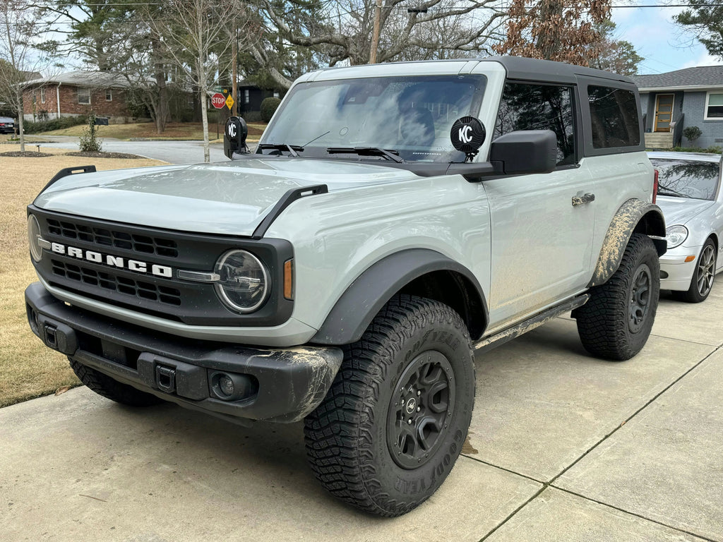 KC HiLITES 6" SlimLite LED Cover Topo Overlays - Universal