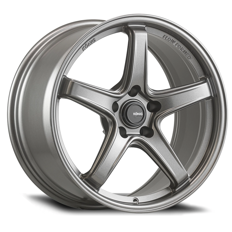 Konig Neoform 18X8.5 5X120 ET32 Matte Grey Flow Formed