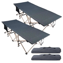 Load image into Gallery viewer, Extra Wide Folding Camping Cot for Adults