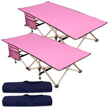 Load image into Gallery viewer, Folding Kids Cot for Sleeping