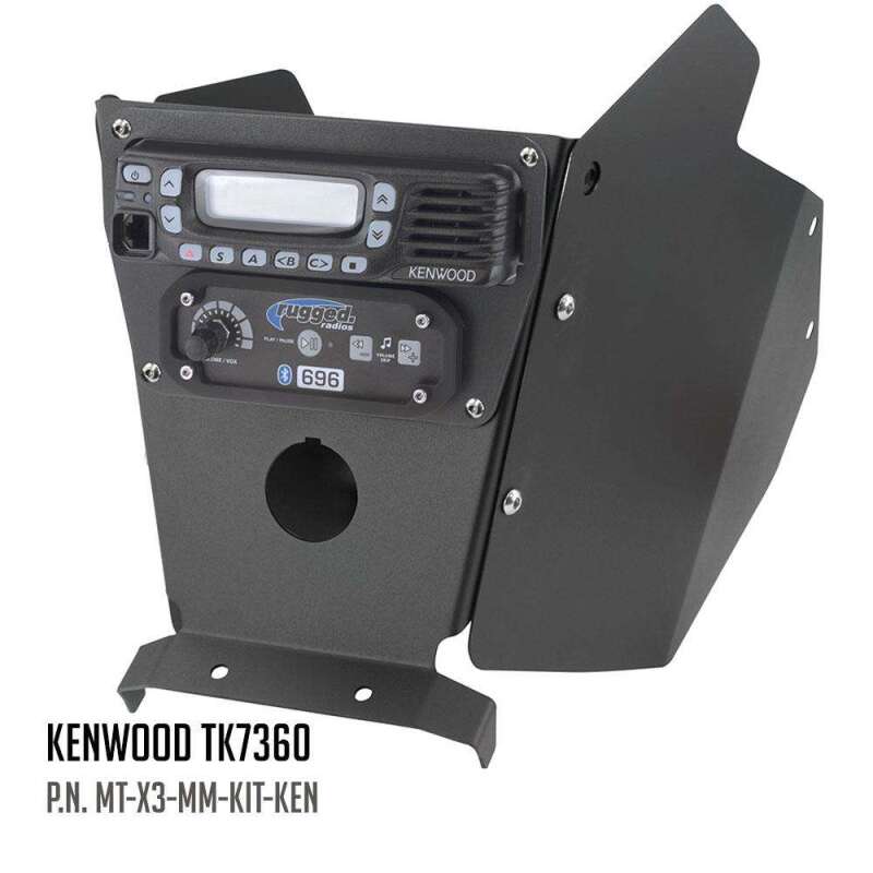 Rugged Radios Can-Am X3 Mounting Kit with Multi Mount and Side Panels Rugged GMR25