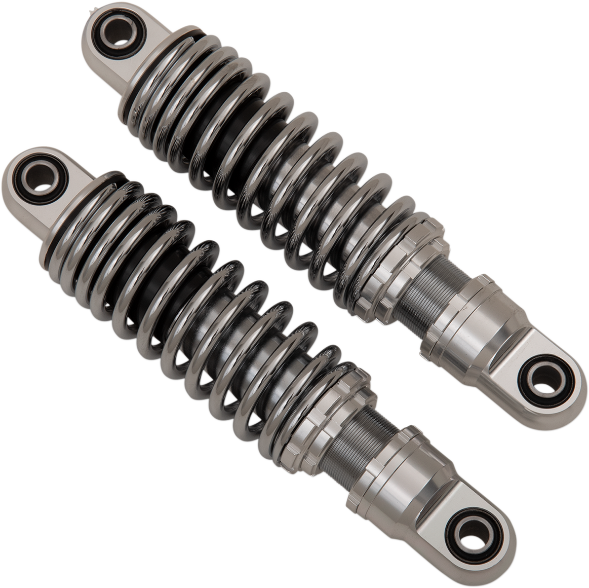 DRAG SPECIALTIES SHOCKS, DRAG SPECIALTIES SHOCKS Premium 10.5-inch Chrome Suspension Shock - Part C16-0149