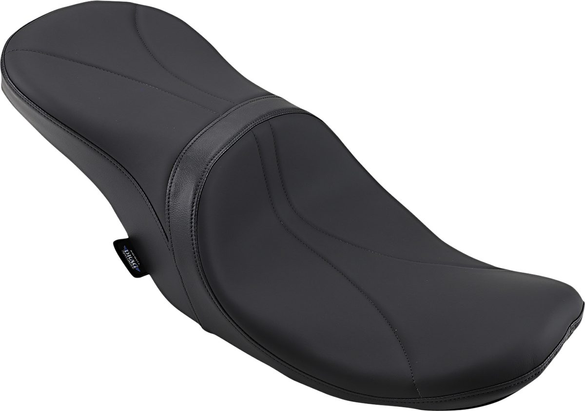 DRAG SPECIALTIES SEATS, DRAG SPECIALTIES SEATS Low Touring Seat with Solar Reflective Leather for Harley FL '08-'23 – Part #0801-1075