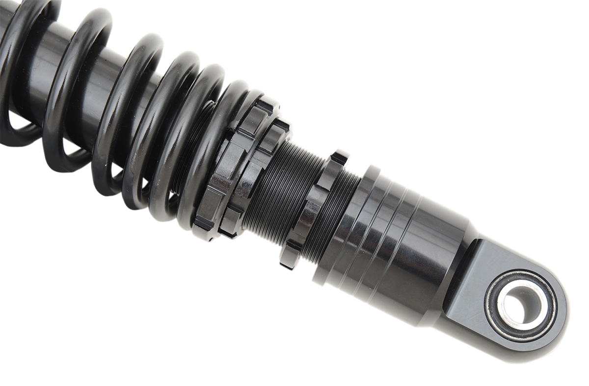 DRAG SPECIALTIES SHOCKS, DRAG SPECIALTIES SHOCKS Premium Ride-Height Adjustable Shocks - 12 Inch - Black C16-0162AB