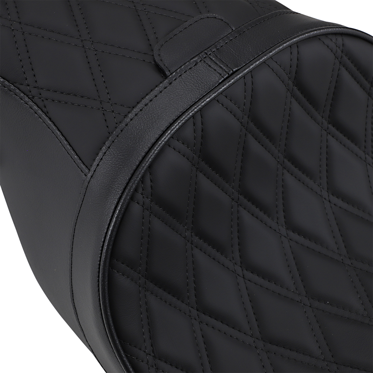 DRAG SPECIALTIES SEATS, Drag Specialties Seats Low Forward Touring Seat – Double Diamond for Harley FL '08-'24, Part 0801-1011