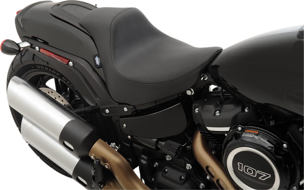 DRAG SPECIALTIES SEATS, DRAG SPECIALTIES SEATS Fender Skin with Leather Centers and Felt Liner - Part 1405-0279