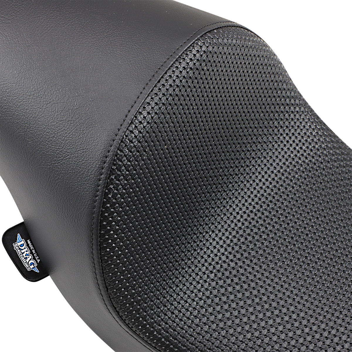 DRAG SPECIALTIES SEATS, Drag Specialties Seats 3/4 Solo Seat Low with Basketweave Finish for FXD/FLD (2006-2017) – Part 0803-0545