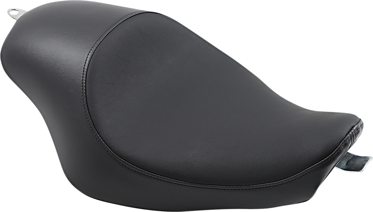 DRAG SPECIALTIES SEATS, DRAG SPECIALTIES SEATS 3/4 Solo Seat for Harley-Davidson XL (2004-2022) - Black Smooth with Improved Comfort and Style