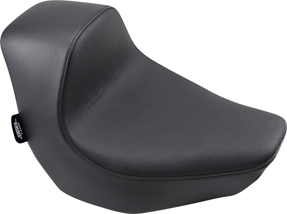 DRAG SPECIALTIES SEATS, Drag Specialties EZ-Solo Seat for FXBR/S '18-'22 – Smooth Vinyl Upgrade with Easy Mount System