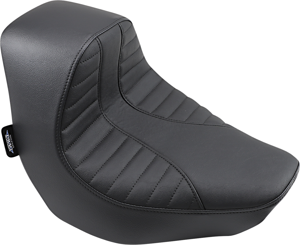 DRAG SPECIALTIES SEATS, Drag Specialties EZ-Solo Seat with Scorpion Stitch for FXBR/S 2018-2020 | Part 0802-1272