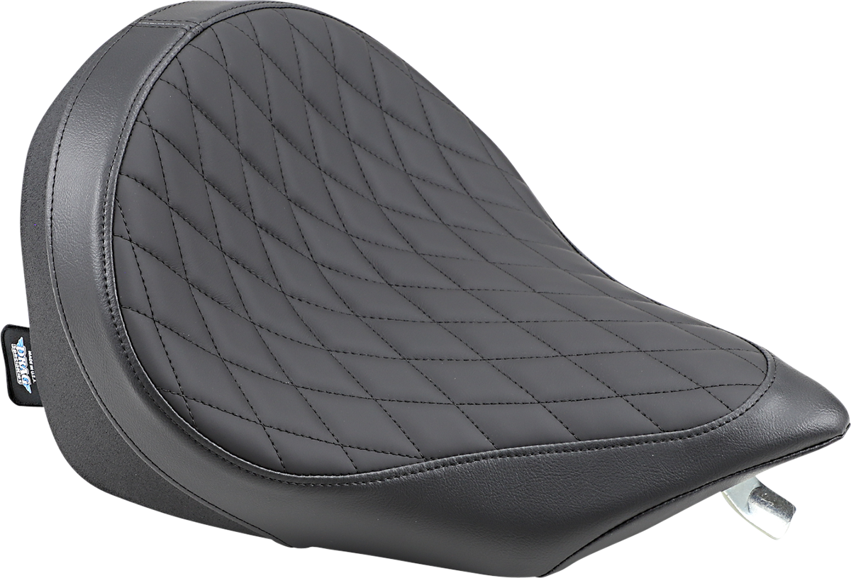 DRAG SPECIALTIES SEATS, DRAG SPECIALTIES SEATS Low Solo Seat - Diamond Stitch - Black for Victory '03-'17 (Part Number 0810-1601)