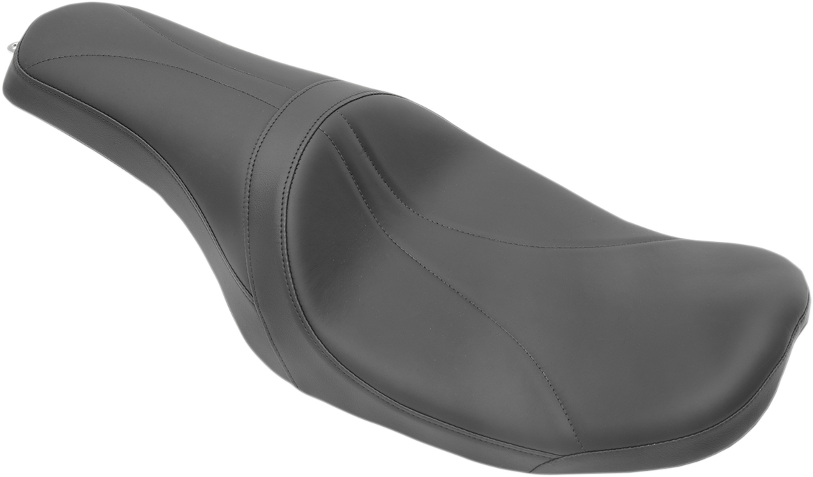 DRAG SPECIALTIES SEATS, Drag Specialties Seats Predator Seat - Mild Stitched for Harley FL 2010-2023 with Yaffe Razor Gas Tank, Part Number 0801-0974