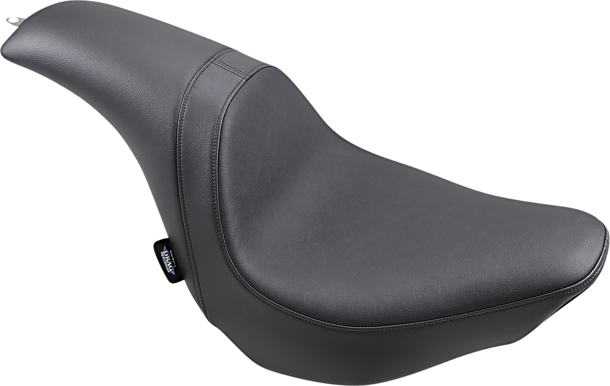 DRAG SPECIALTIES SEATS, Drag Specialties Seats Predator Seat for Harley FL/FX 2018-2025 | Vinyl, Smooth Finish, Part No. 0802-1181