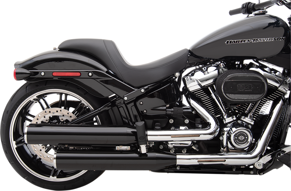 DRAG SPECIALTIES SEATS, Drag Specialties Seats Predator Seat for FXBR/S '18-'20 - Smooth Vinyl, Part Number 0802-1264
