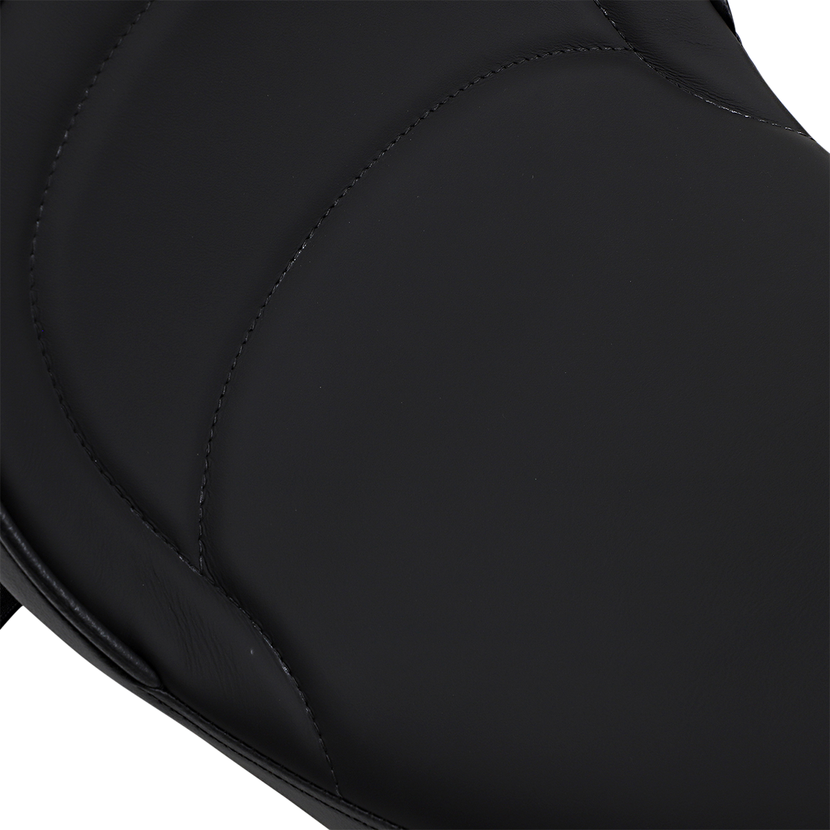 DRAG SPECIALTIES SEATS, DRAG SPECIALTIES SEATS Solo Seat with Driver Backrest - FLH '97-'07, Mild Stitched, 0801-0493