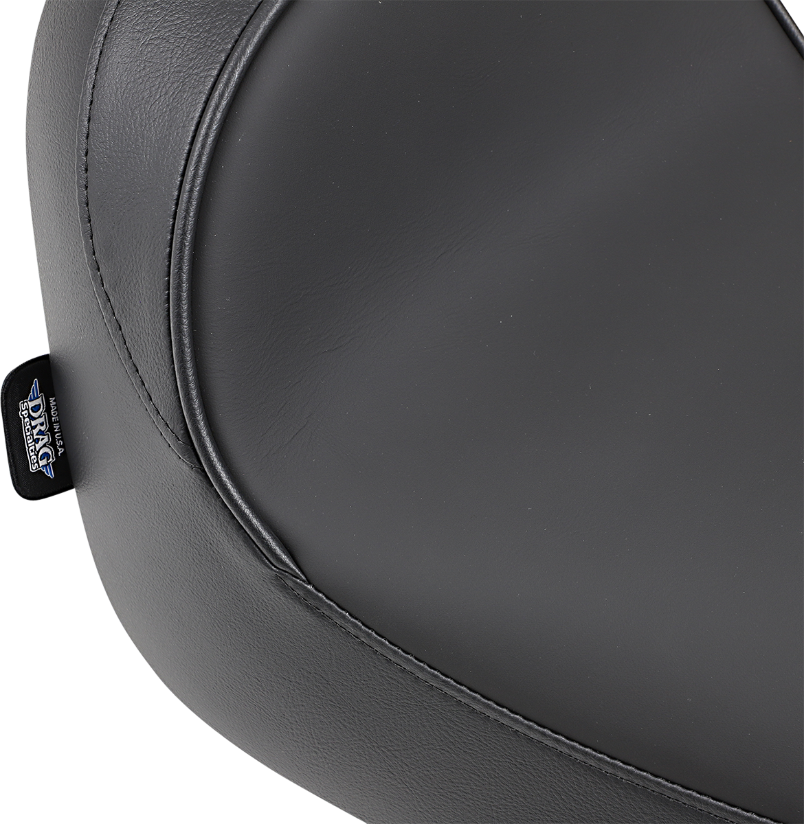 DRAG SPECIALTIES SEATS, DRAG SPECIALTIES SEATS Solo Seat with Driver Backrest for FXST/FLST 1984-1999 - Smooth Finish, Cooler Surface