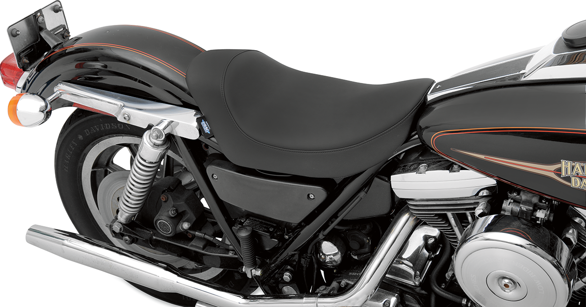 DRAG SPECIALTIES SEATS, Drag Specialties Seats EZ Mount Solo Seat for FXR 0805-0067 - Cool, Durable Comfort