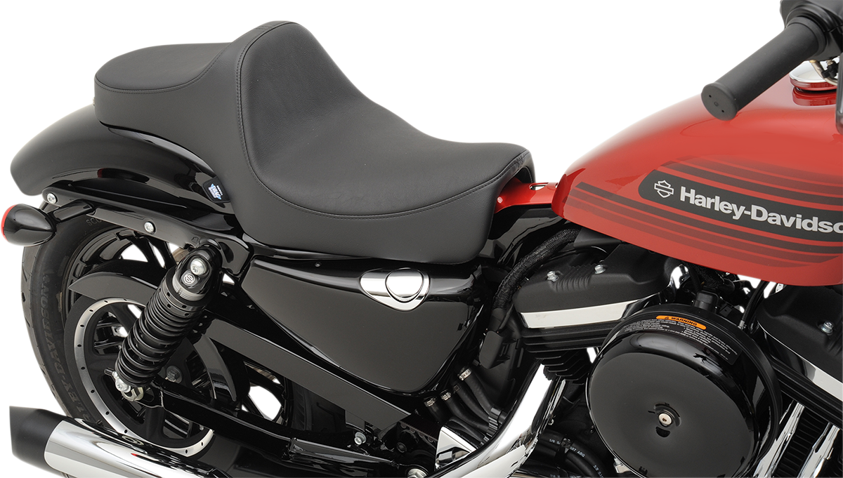 DRAG SPECIALTIES SEATS, Drag Specialties Seats Predator III Seat - Smooth for XL '04-'22 by Drag Specialties, Part #0804-0728