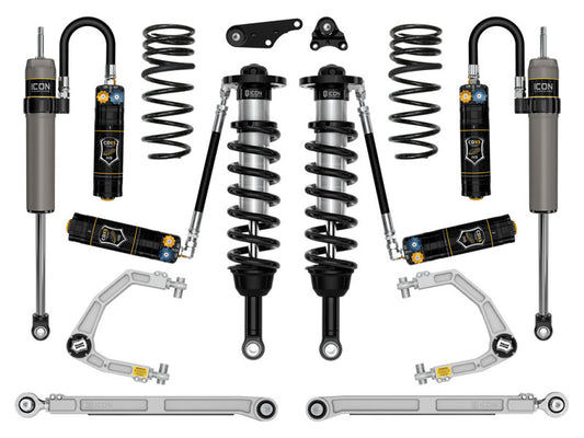 ICON 2024 Toyota Tacoma 1.25-3in Stage 9 Suspension System - Billet (w/ Triple Rate Spring)