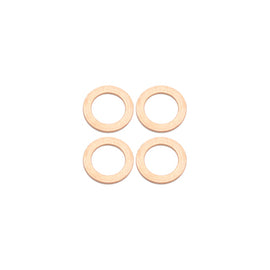 Wilwood Tandem M/C Copper Washer Kit .450 ID x .675 OD (Pack of 4)