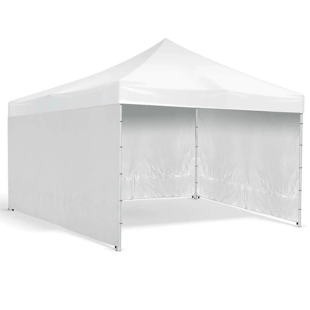 REDCAMP 10x6.2ft Instant Canopy Sidewall designed for 10x10ft pop-up canopies, showcasing a waterproof white sidewall that enhances outdoor shade and privacy.