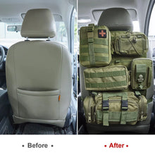 Load image into Gallery viewer, Tactical MOLLE Seat Organizer Full Set