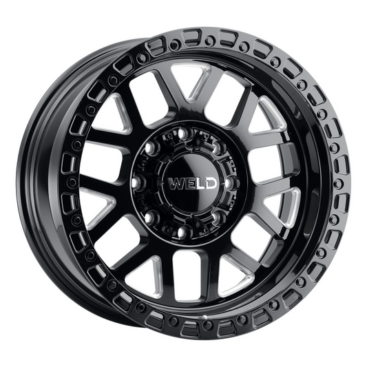 Weld Cinch 20x10 / 8x170 / 4.75 BS / 125.1 HB - Gloss Black Milled - Non-BL Wheel