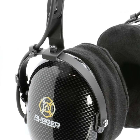 Rugged Radios FHS OTH FSI Headset w/ PTT Button / For David Clark / Sigtronics / Avcomm
