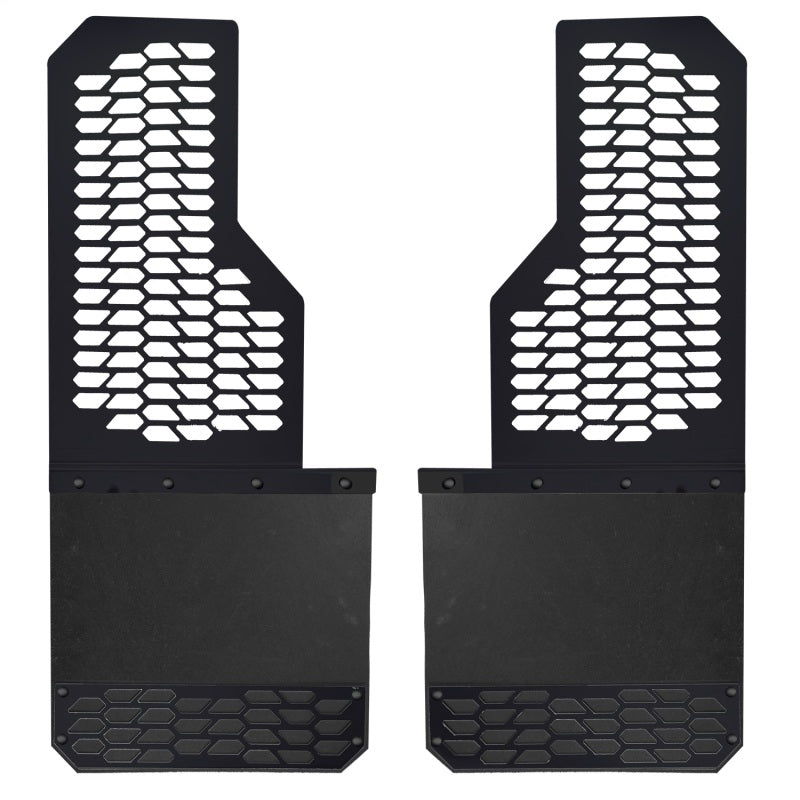 PUTCO 10-24 Ram HD Front Pair Mud Skins Set of 2 installed on a truck