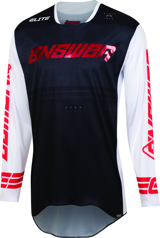 Answer 23 Elite Finale Jersey Black/White/Red - Large